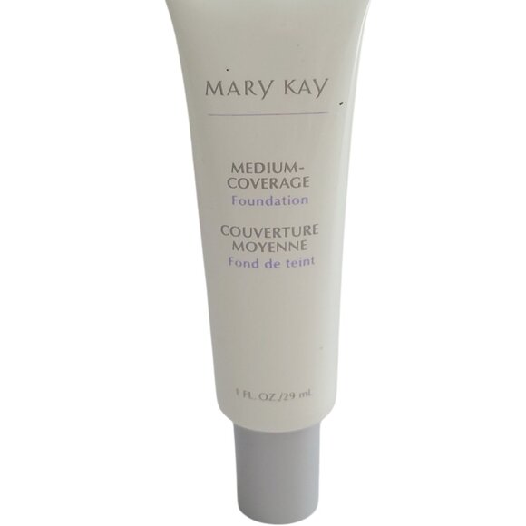 Mary Kay Medium Coverage Foundation Beige 300 Skinny Gray Cap 1 oz No Box - Picture 1 of 4